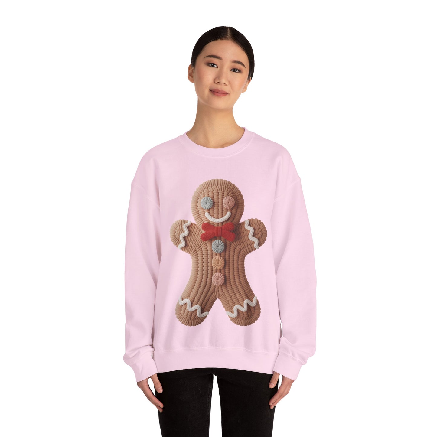 Yarn Gingerbread Unisex Heavy Blend™ Crewneck Sweatshirt