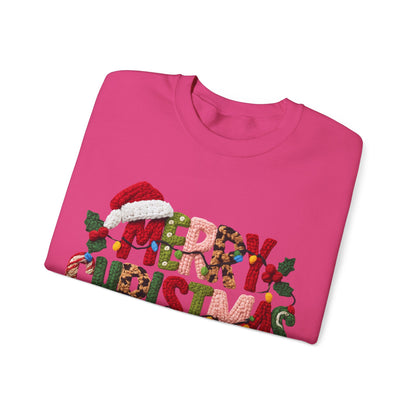 Merry Christmas, yarn Unisex Heavy Blend™ Crewneck Sweatshirt