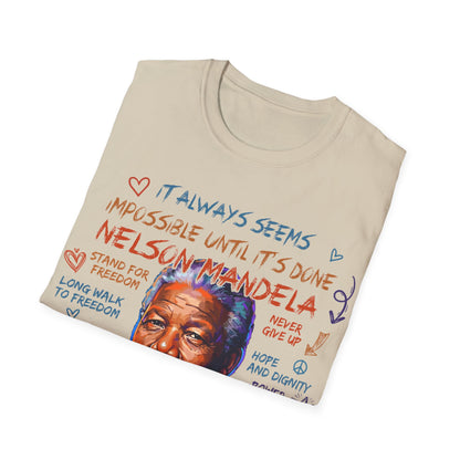 Nelson Mandela Unisex Softstyle T-Shirt