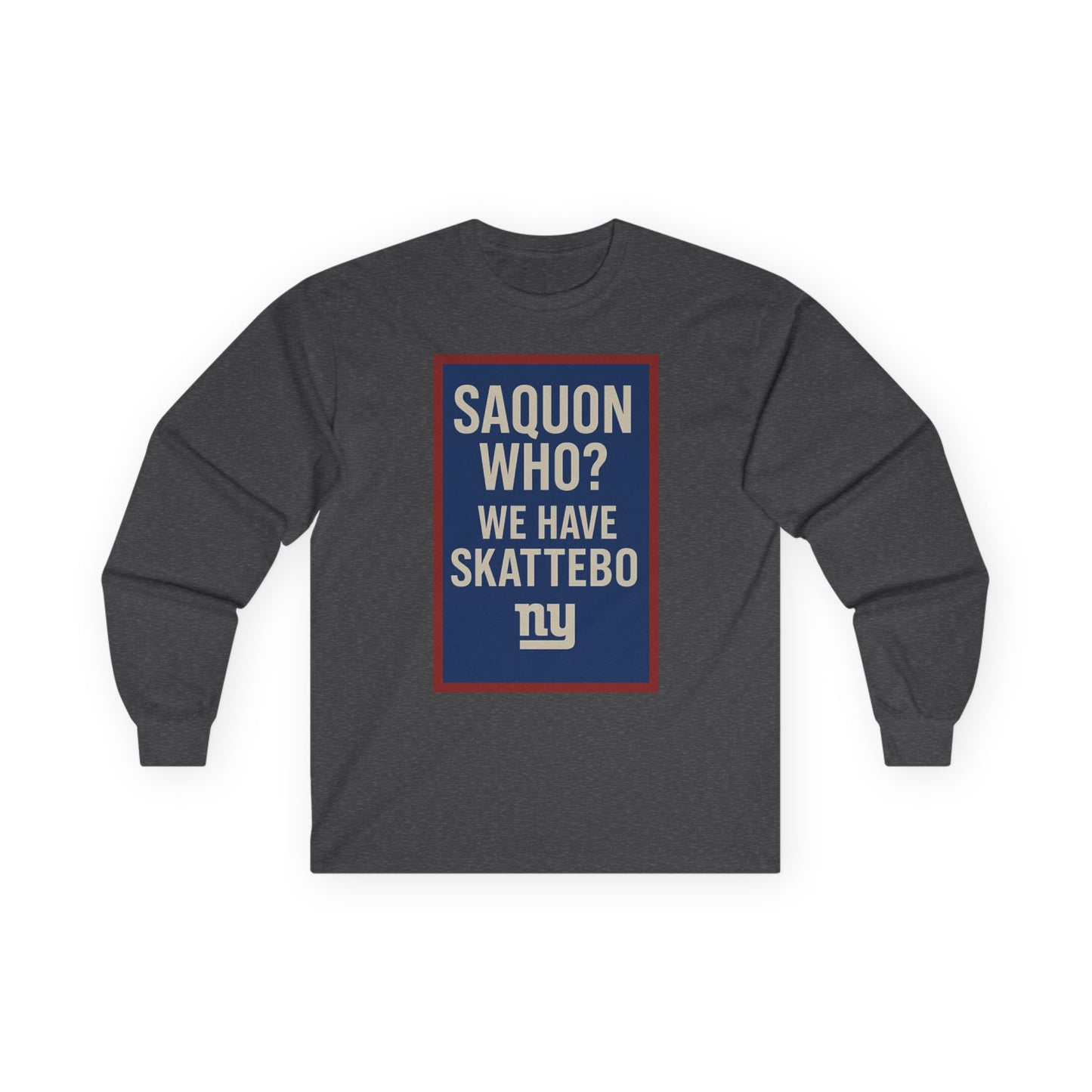 Saquon who LS Unisex Ultra Cotton Long Sleeve Tee