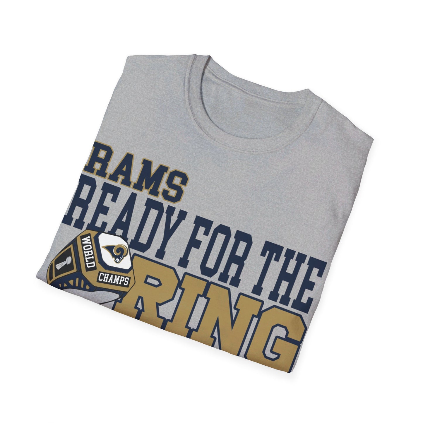 Ready for the ring LA Unisex Softstyle T-Shirt