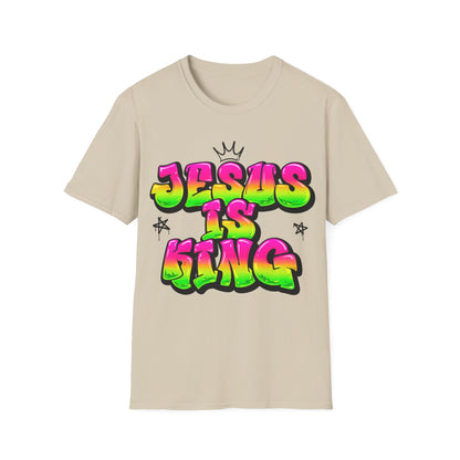 Jesus is King Unisex Softstyle T-Shirt