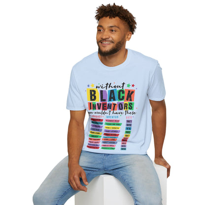 Black Inventors Unisex Softstyle T-Shirt