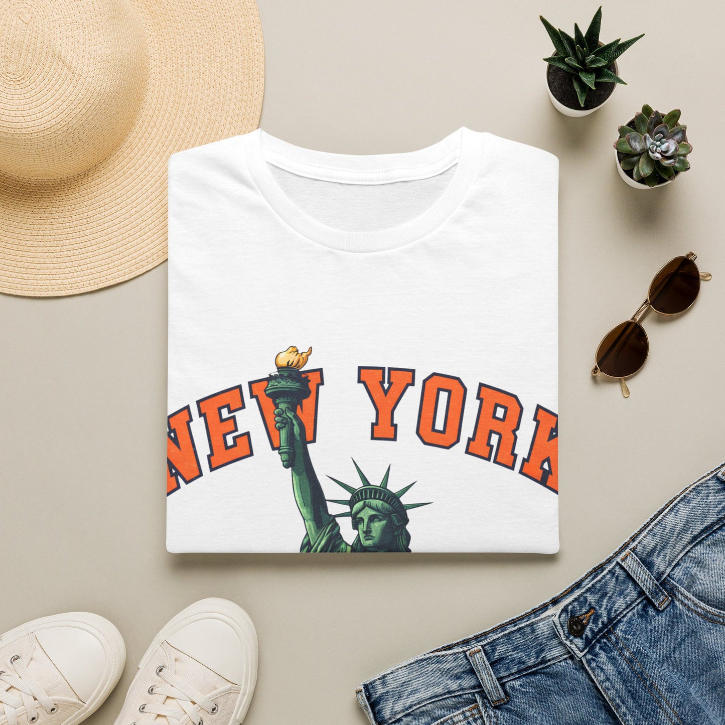 NY Liberty Unisex Softstyle T-Shirt