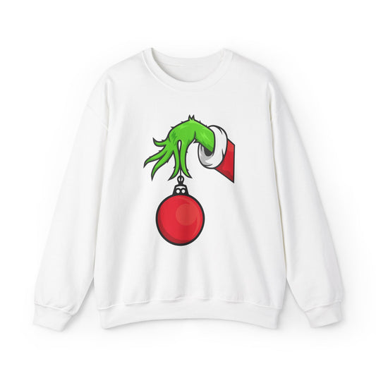 Grinch hand Seasonal Seller Sweatshirt: Unisex, Heavy blend, Maximum profit