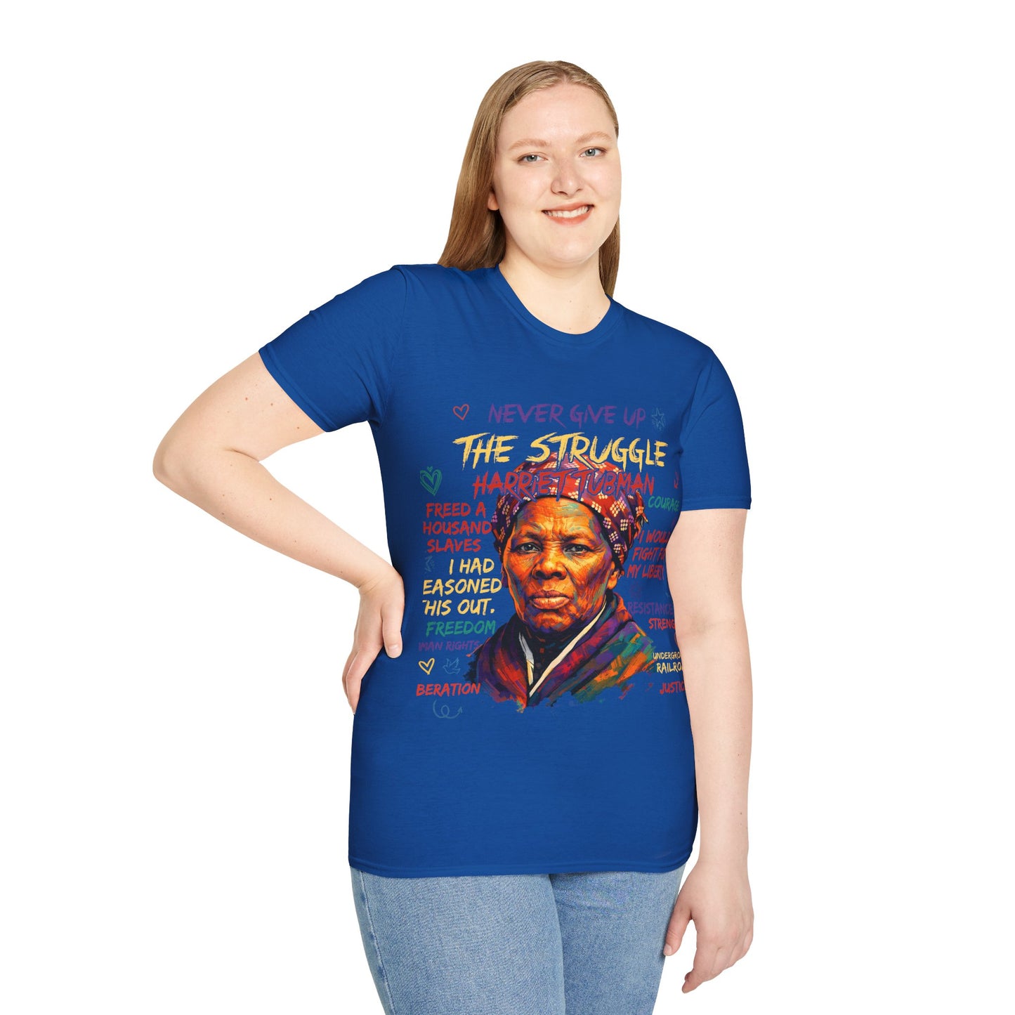 Harriet Tubman Unisex Softstyle T-Shirt