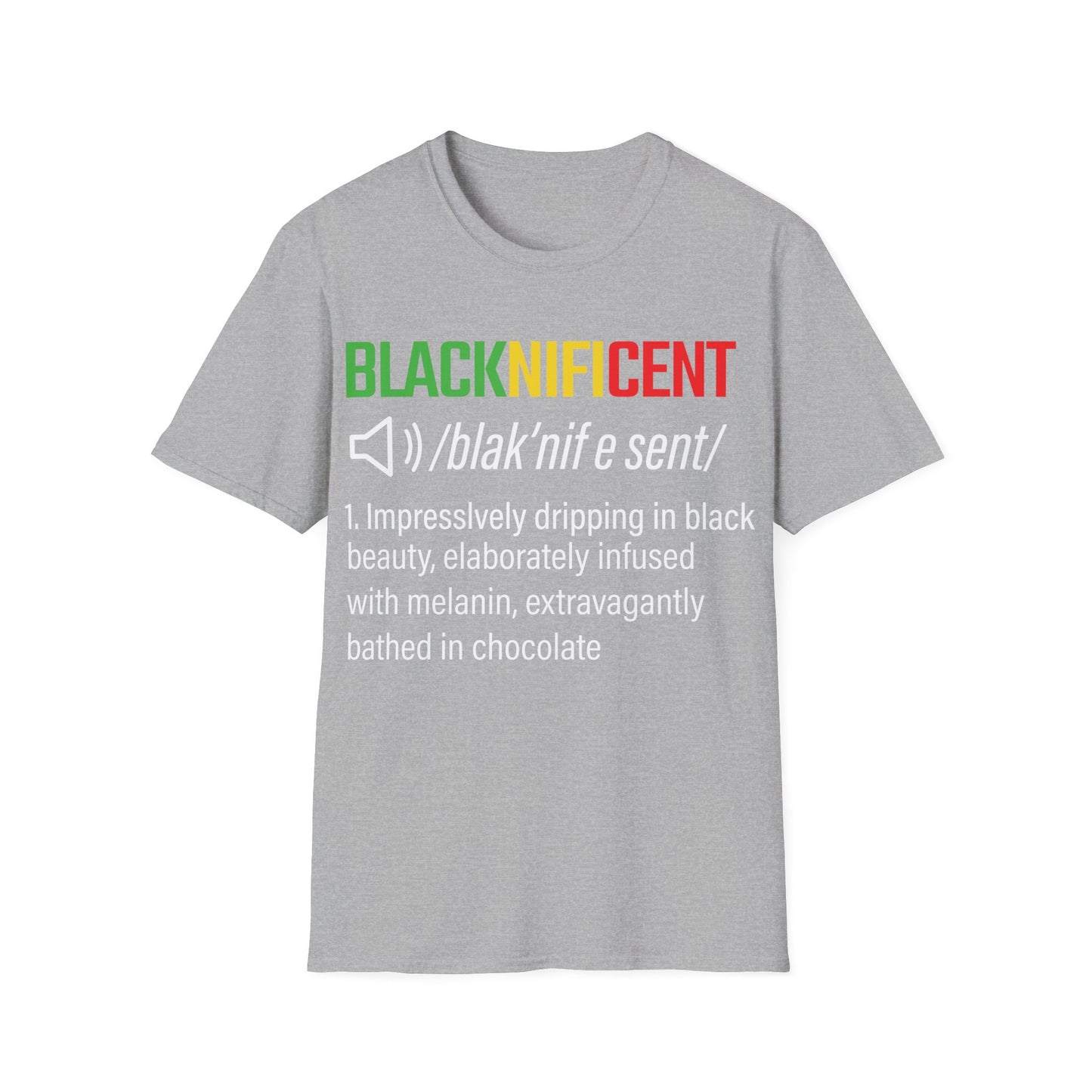 Blacknificent Unisex Softstyle T-Shirt