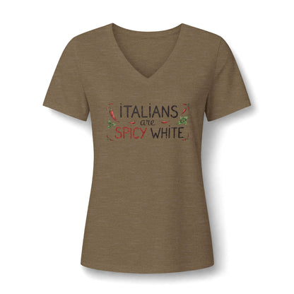 Lisa 2 Women's Relaxed Heather CVC V-Neck Tee