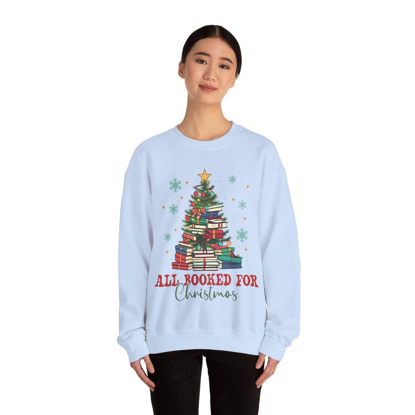 All booked for Christmas Unisex Heavy Blend™ Crewneck Sweatshirt