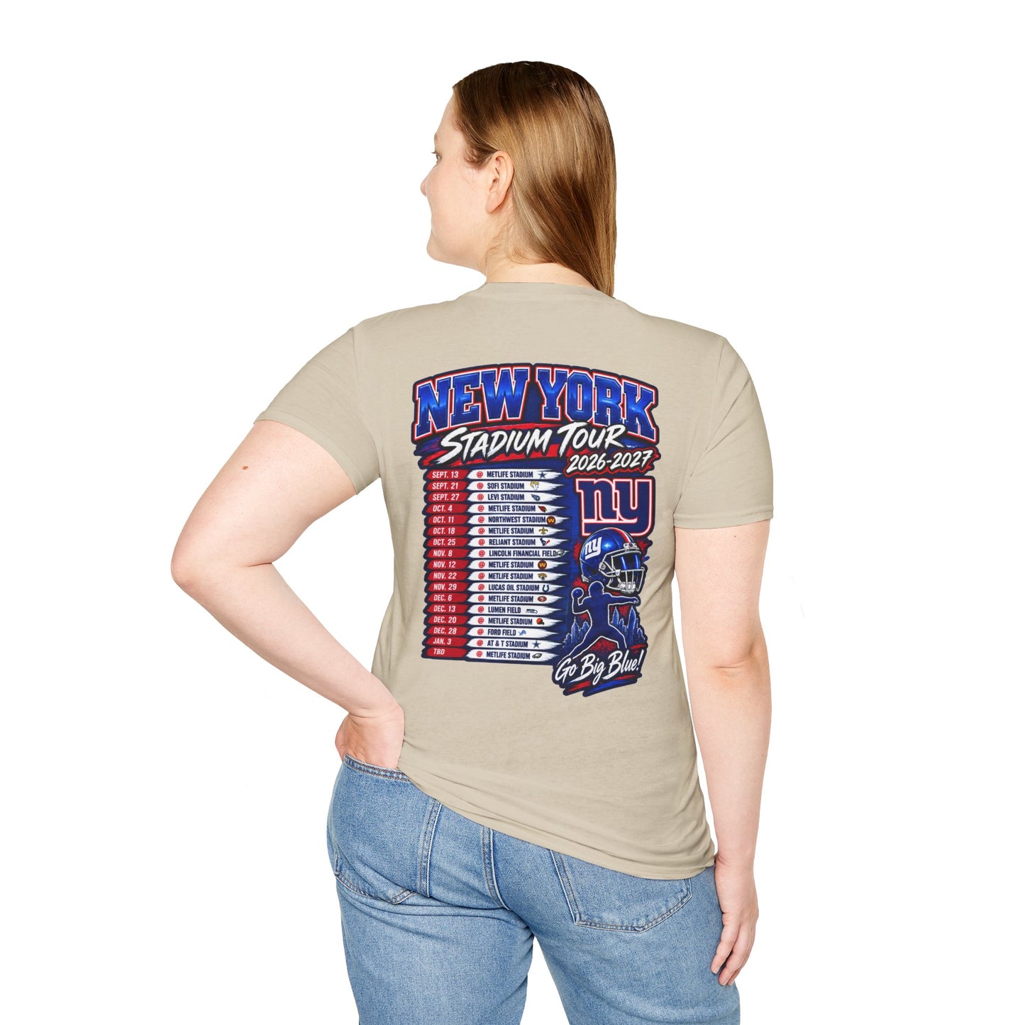 NYG Stadium Tour Unisex Softstyle T-Shirt