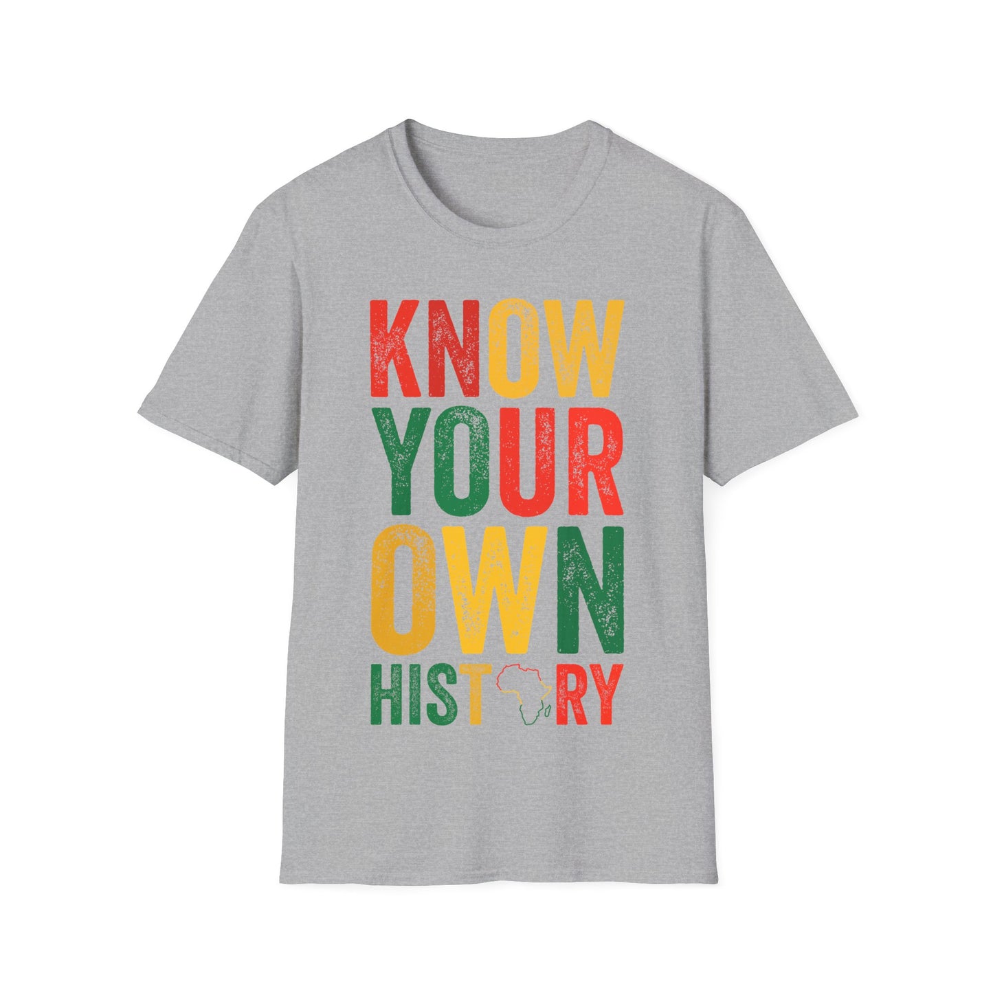 Know your own history Unisex Softstyle T-Shirt