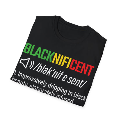 Blacknificent Unisex Softstyle T-Shirt