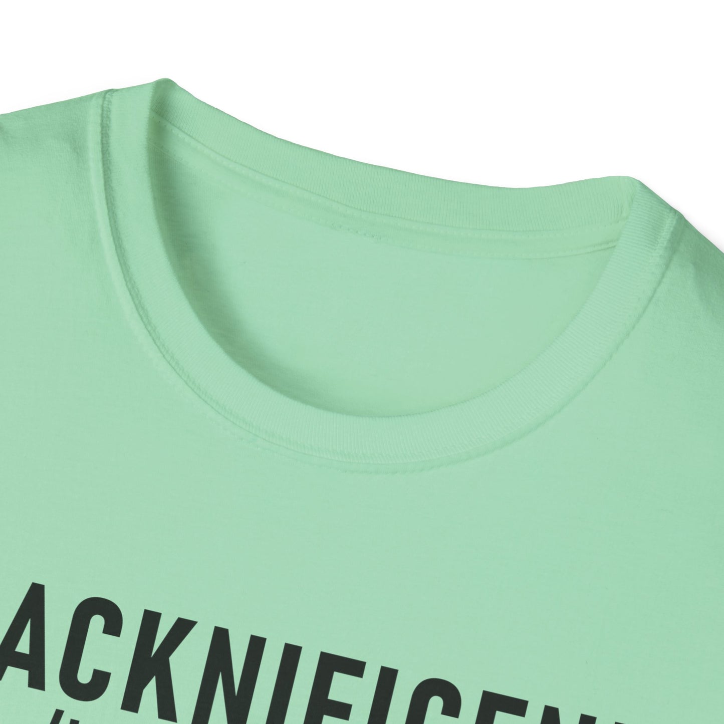 Blacknificent Unisex Softstyle T-Shirt | Inspirational Tee, Melanin Pride Shirt, Gift for Her/Him, Everyday Wear, Celebration Tee