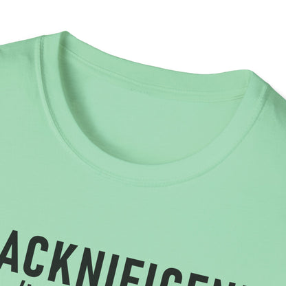 Blacknificent Unisex Softstyle T-Shirt | Inspirational Tee, Melanin Pride Shirt, Gift for Her/Him, Everyday Wear, Celebration Tee