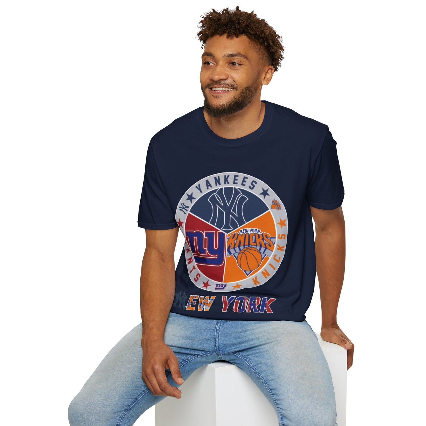 Sports Collage Unisex Softstyle T-Shirt