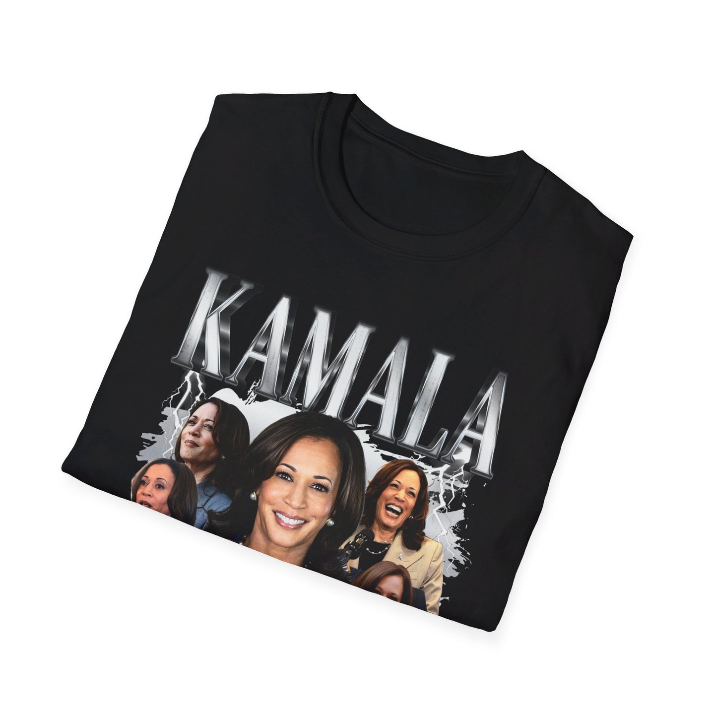 Kamala Collage Unisex Softstyle T-Shirt