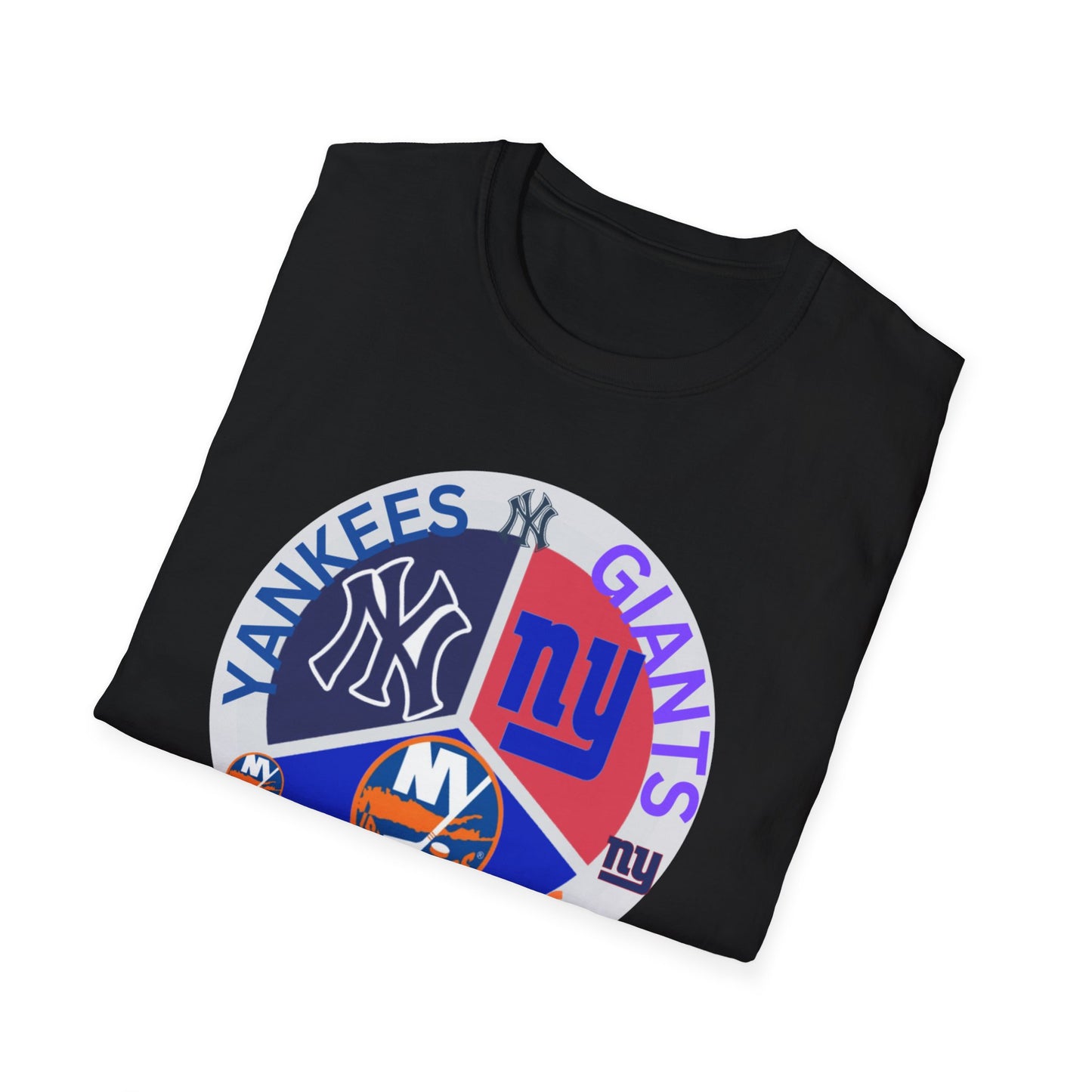 NY sports teams nyy nyi nyg Unisex Softstyle T-Shirt