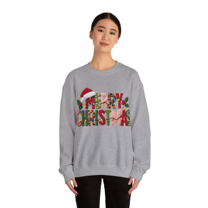 Merry Christmas, yarn Unisex Heavy Blend™ Crewneck Sweatshirt