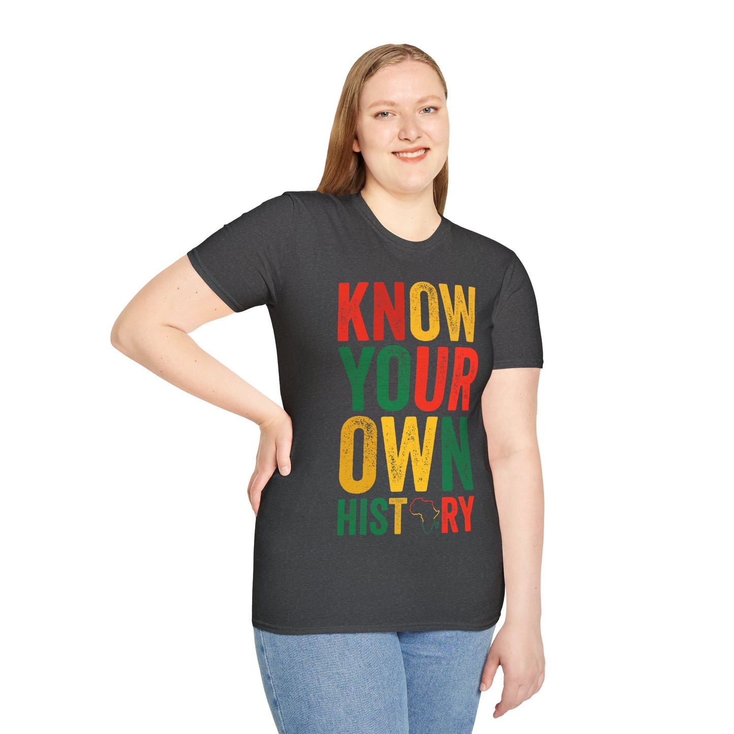 Know your own history Unisex Softstyle T-Shirt