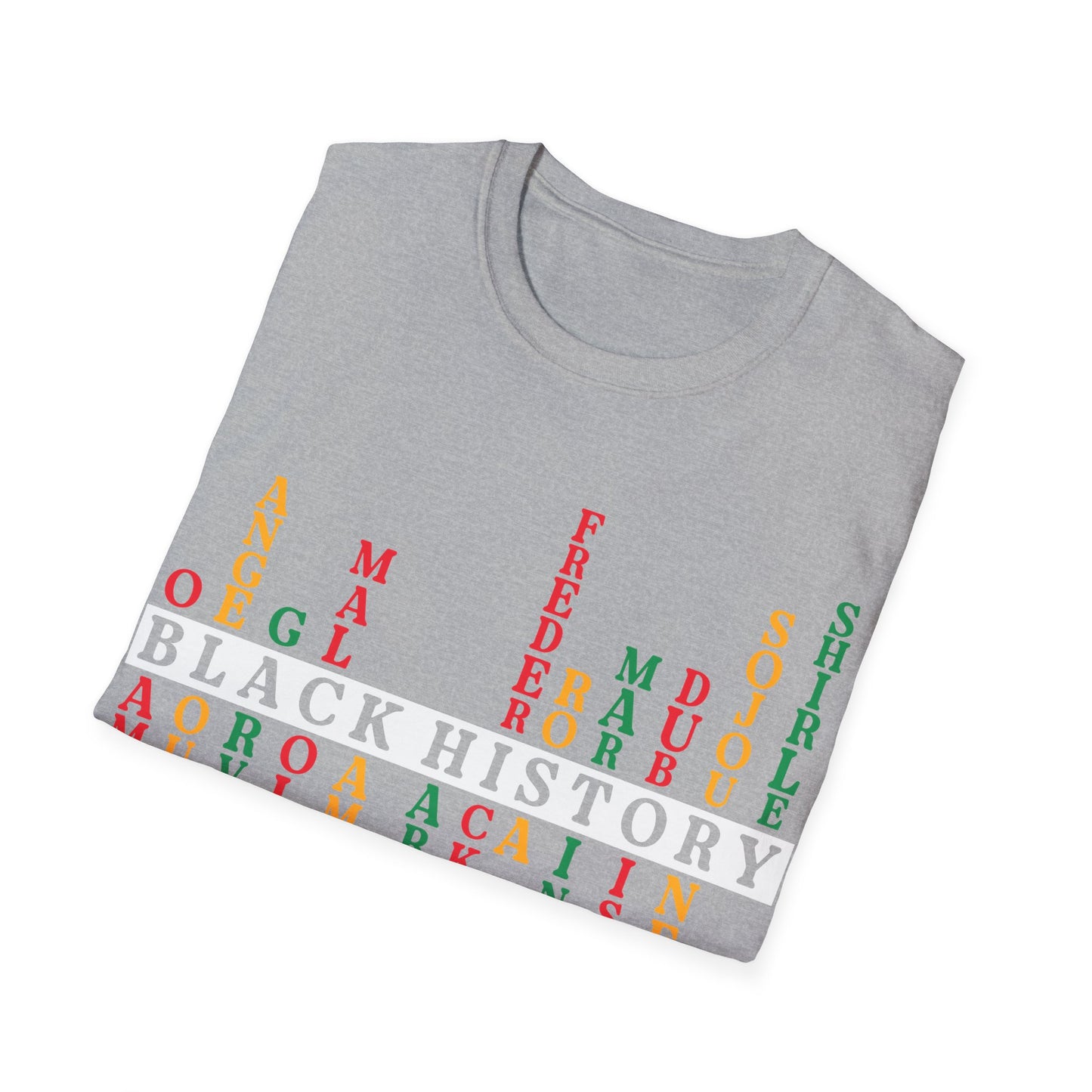 Black history leaders Unisex Softstyle T-Shirt