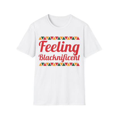 Feeling Blacknificent red Unisex Softstyle T-Shirt