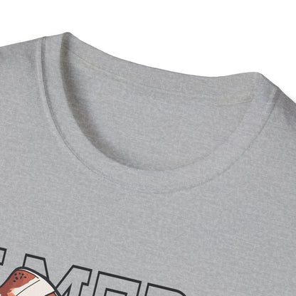 Game day with bow Unisex Softstyle T-Shirt