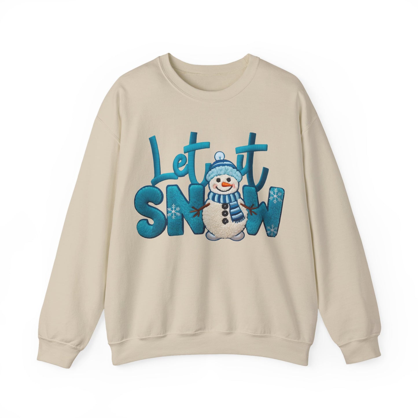Let it Snow Unisex Heavy Blend™ Crewneck Sweatshirt