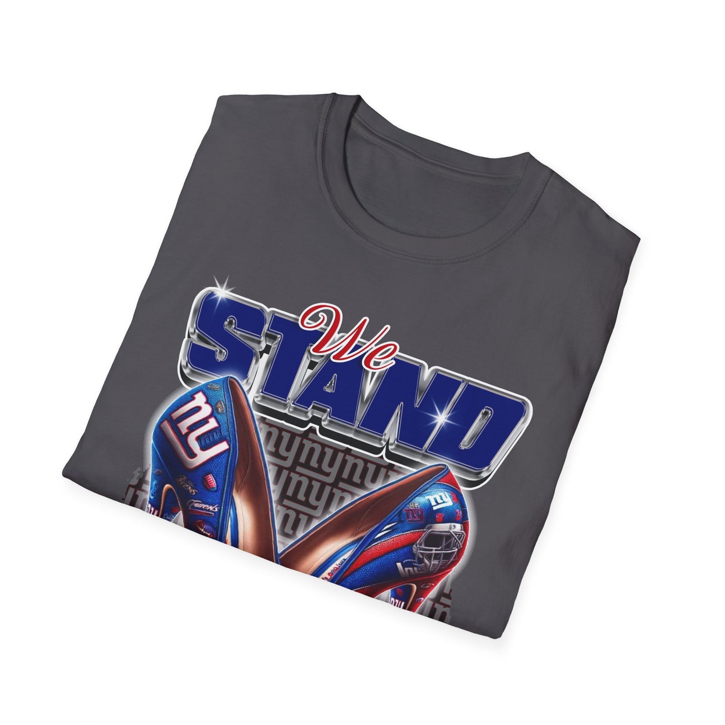 We stand on business Unisex Softstyle T-Shirt