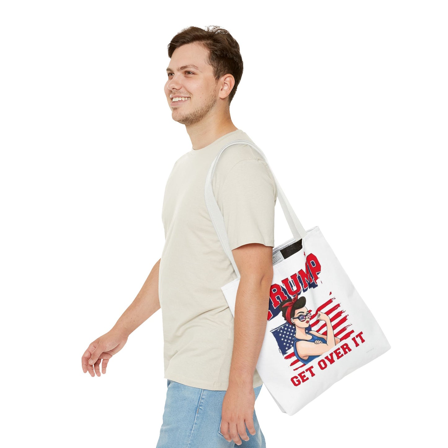 Trump get over it Tote Bag (AOP)