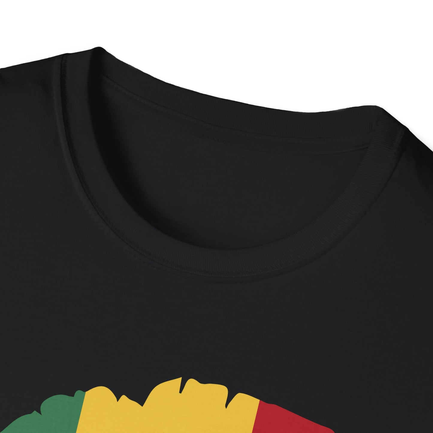 Rasta Kiss Unisex Softstyle T-Shirt | Festival Apparel, Casual Wear, Gift for Her, Travel Clothing, Summer Outfit