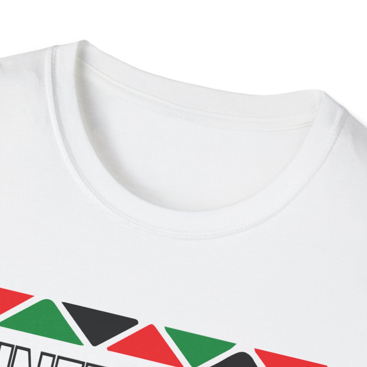 Juneteenth with fist Unisex Softstyle T-Shirt