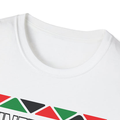 Juneteenth with fist Unisex Softstyle T-Shirt
