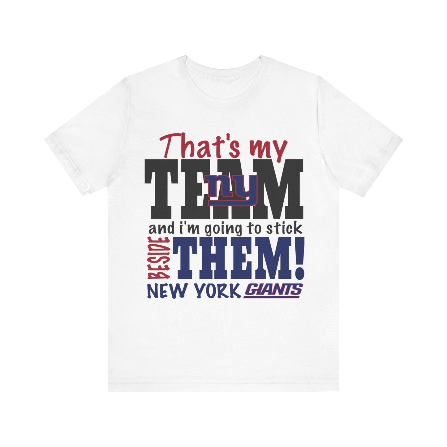 That's my team Unisex Jersey Short Sleeve Tee