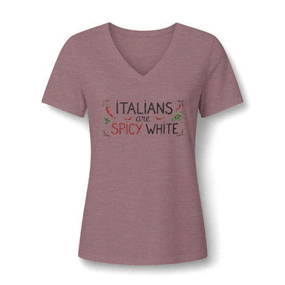 Lisa 2 Women's Relaxed Heather CVC V-Neck Tee