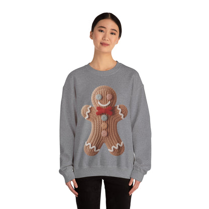 Yarn Gingerbread Unisex Heavy Blend™ Crewneck Sweatshirt