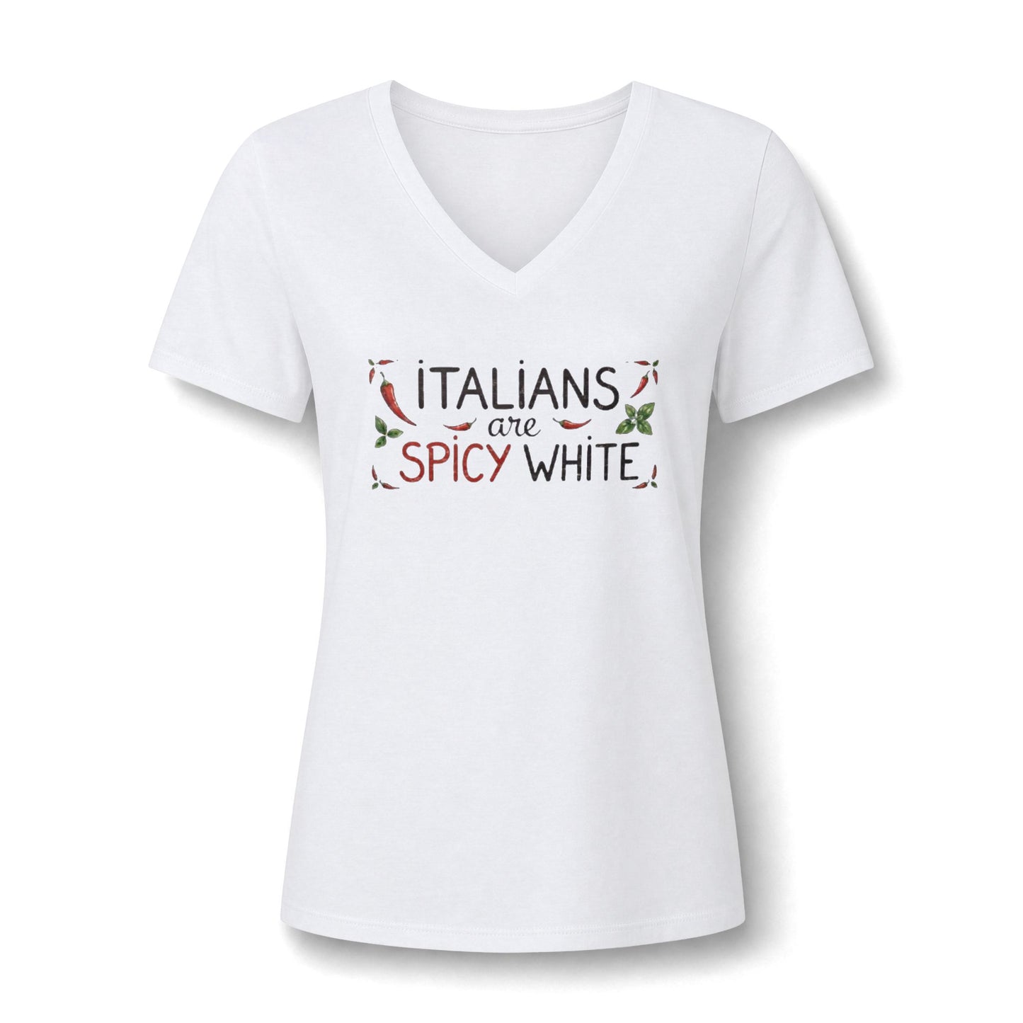 Lisa 2 Women's Relaxed Heather CVC V-Neck Tee