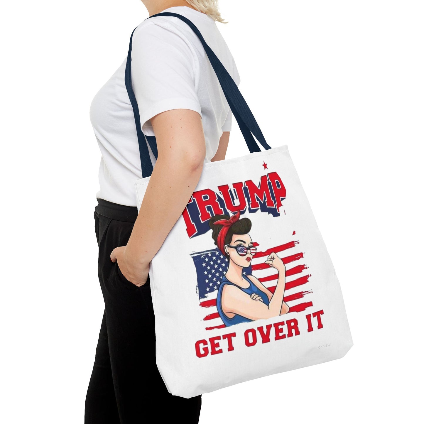 Trump get over it Tote Bag (AOP)