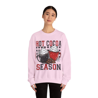 Hot Cocoa Season Unisex Heavy Blend™ Crewneck Sweatshirt