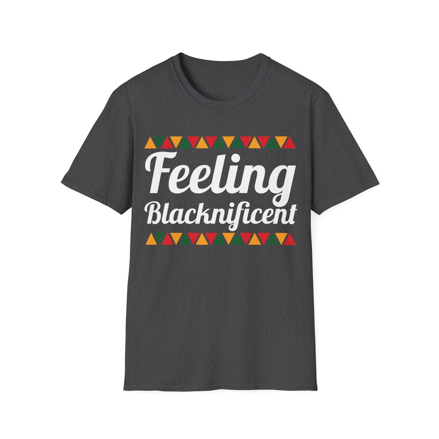 Feeling Blacknificent white Unisex Softstyle T-Shirt