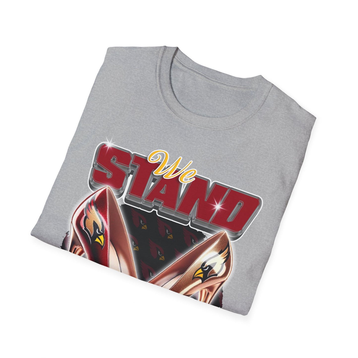 Stand on Business card Unisex Softstyle T-Shirt