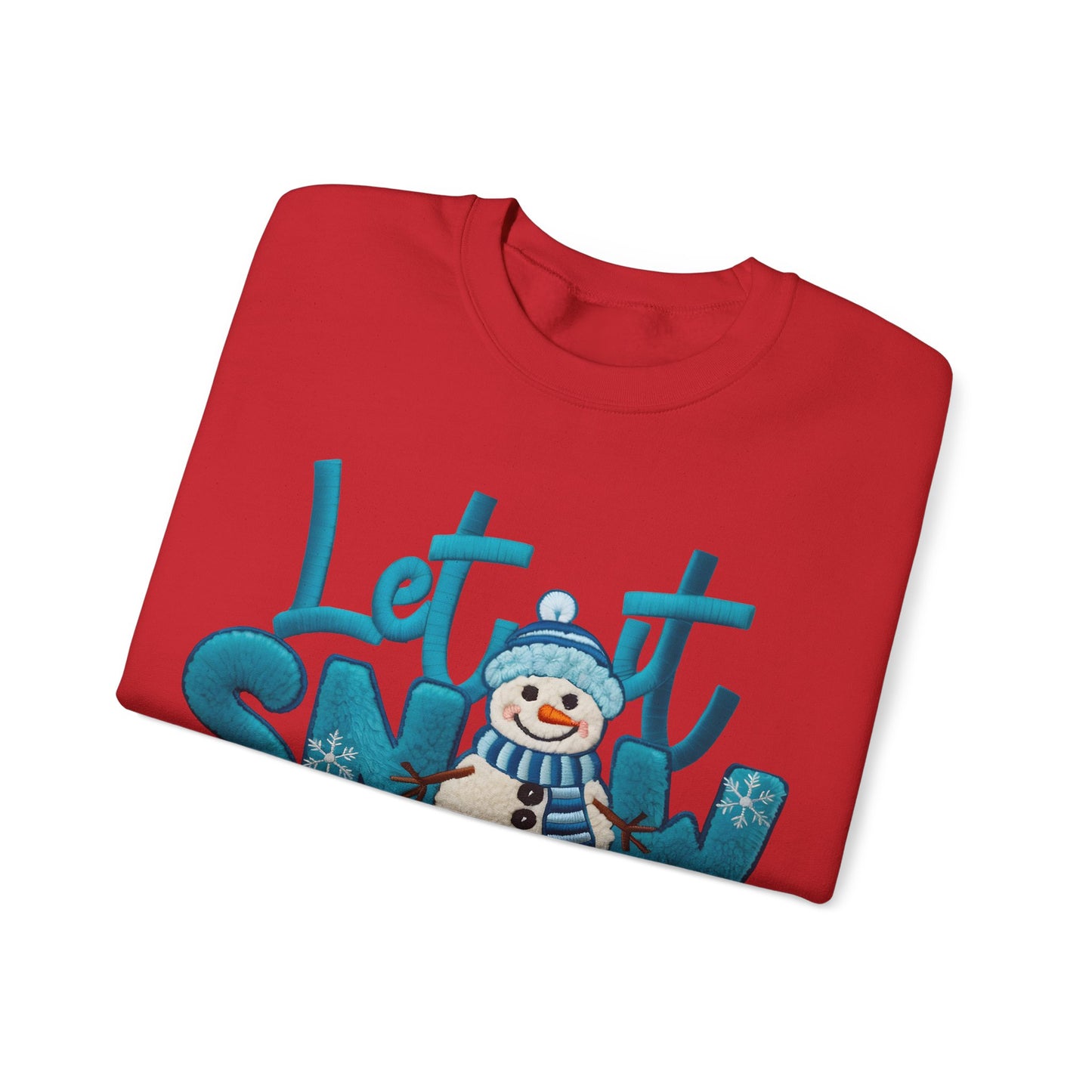 Let it Snow Unisex Heavy Blend™ Crewneck Sweatshirt