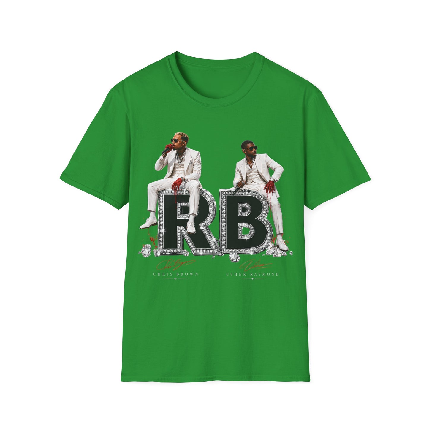 R & B Usher, Chris Unisex Softstyle T-Shirt