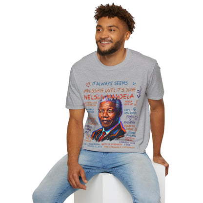 Nelson Mandela Unisex Softstyle T-Shirt