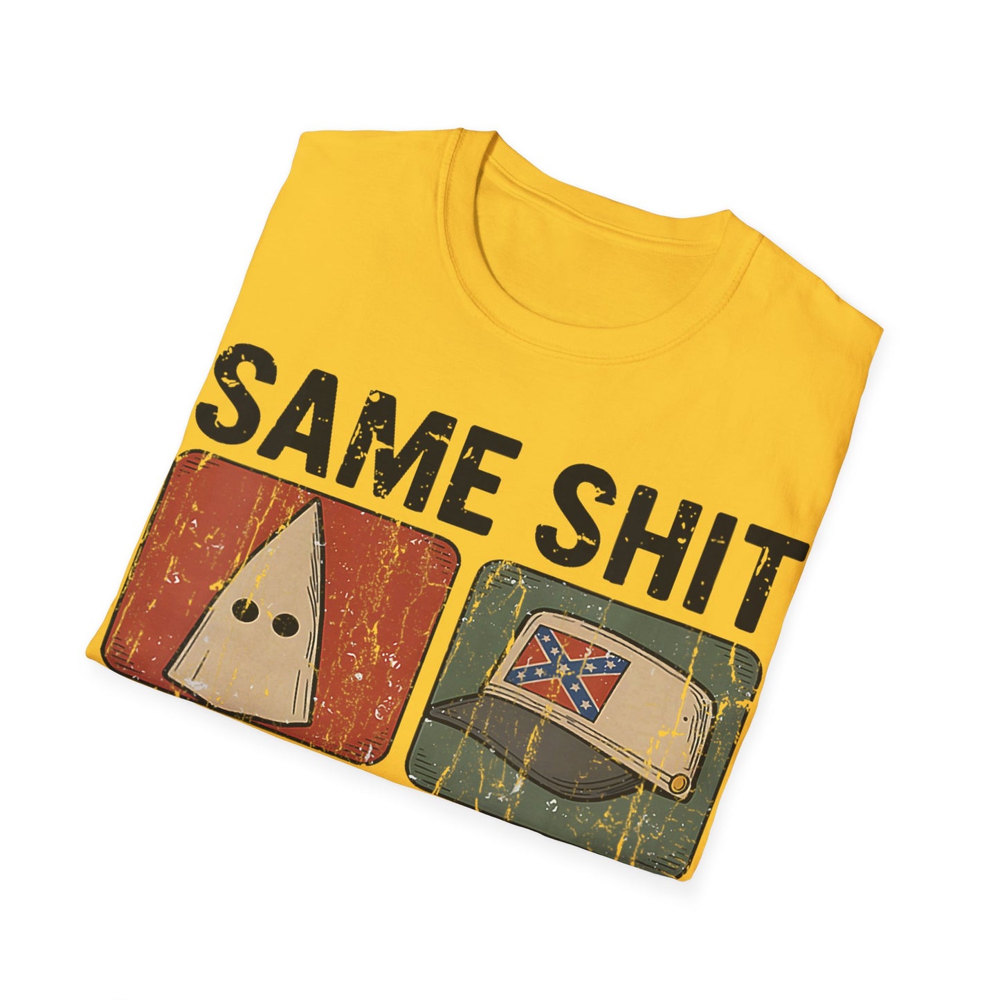 Same shit different hat Unisex Softstyle T-Shirt