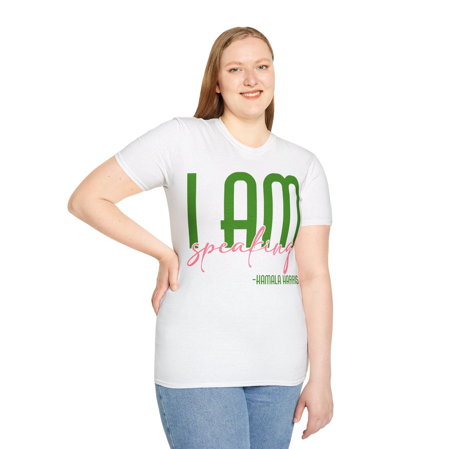 I am speaking Unisex Softstyle T-Shirt