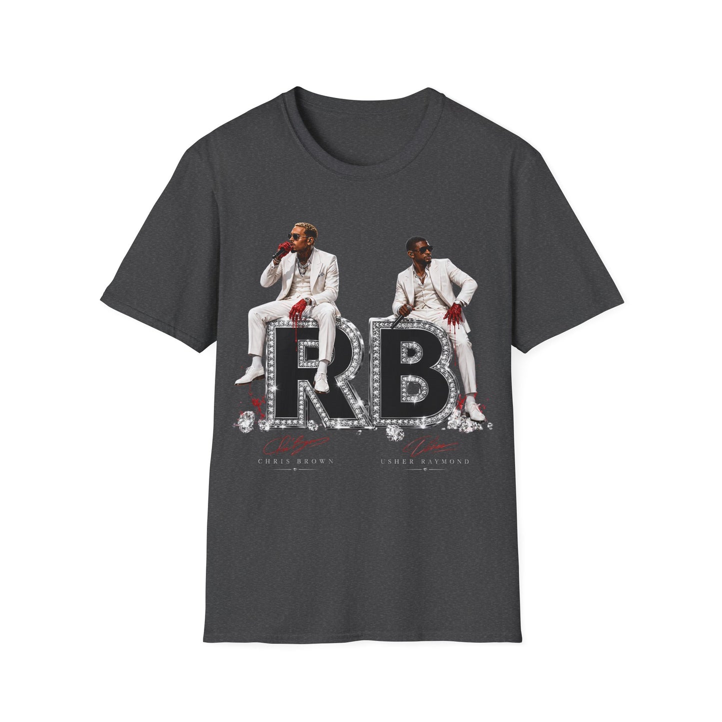 R & B Usher, Chris Unisex Softstyle T-Shirt