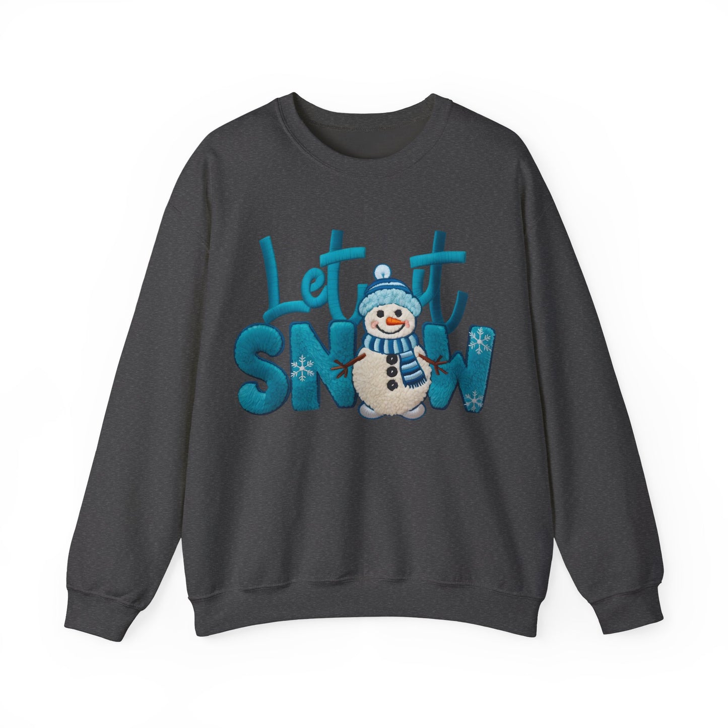 Let it Snow Unisex Heavy Blend™ Crewneck Sweatshirt