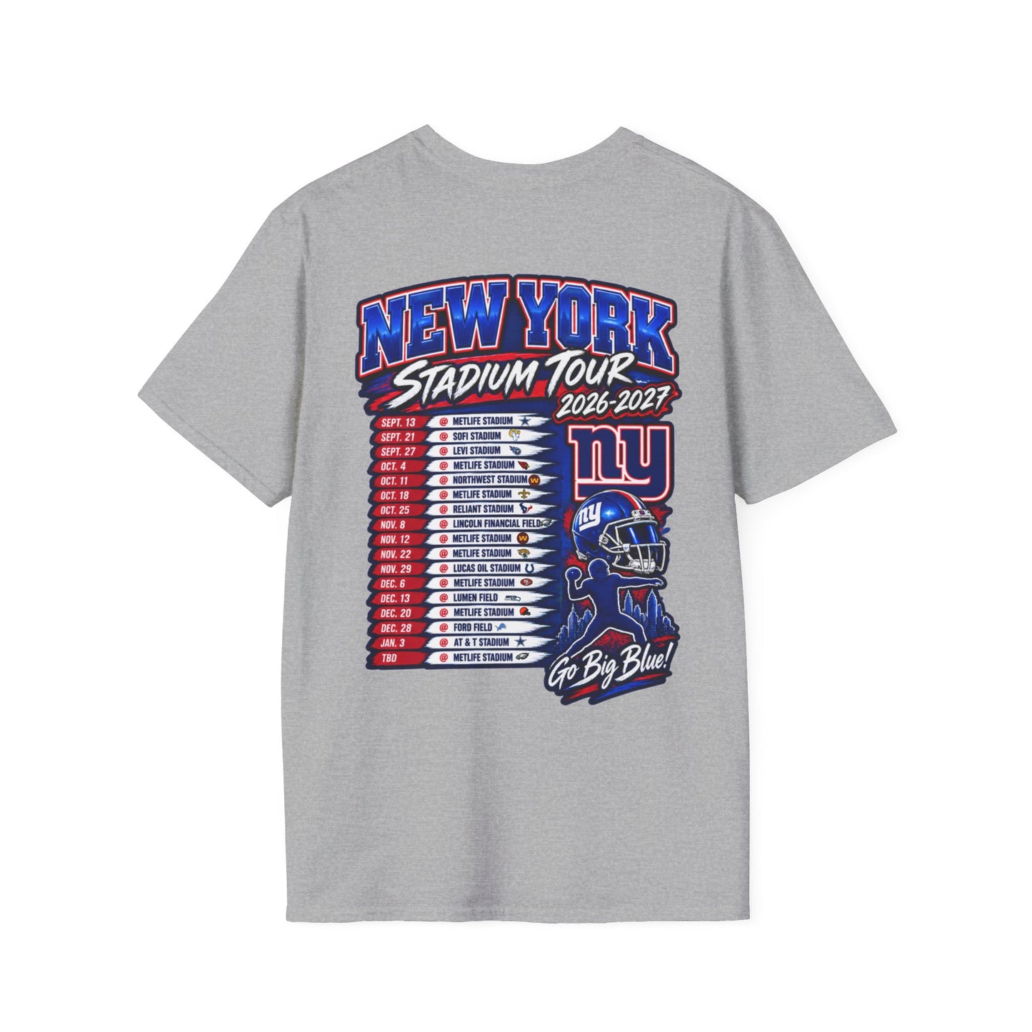 NYG Stadium Tour Unisex Softstyle T-Shirt