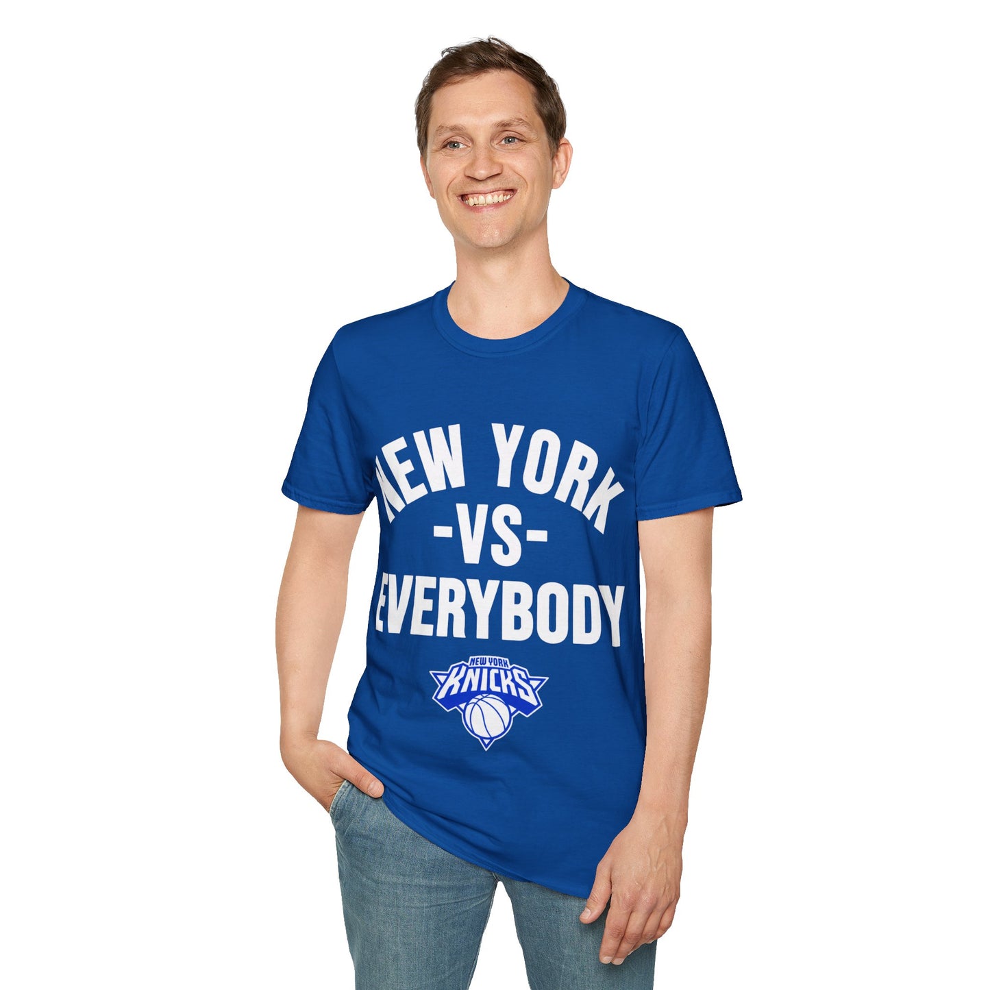 New York vs Everybody 2 Unisex Softstyle T-Shirt