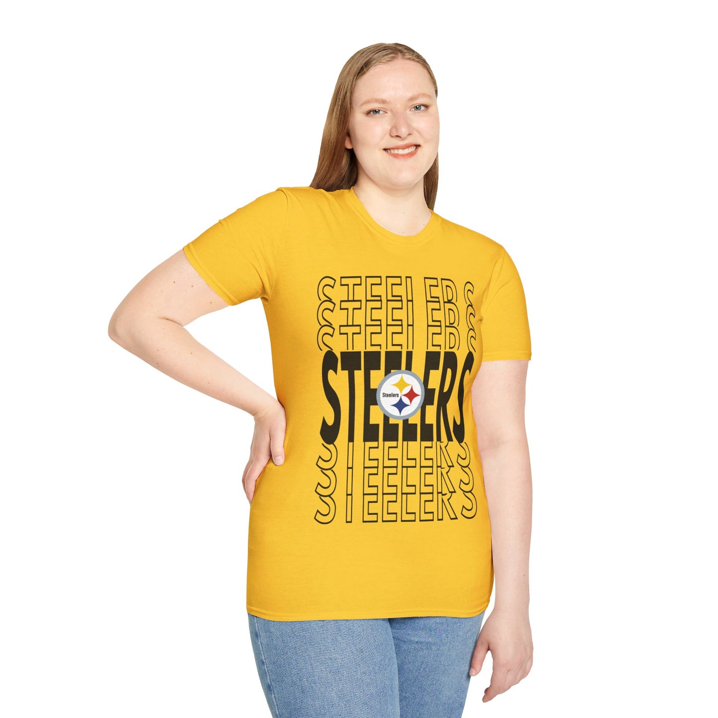 Stl stacked Unisex Softstyle T-Shirt